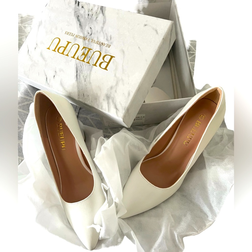 White Pumps